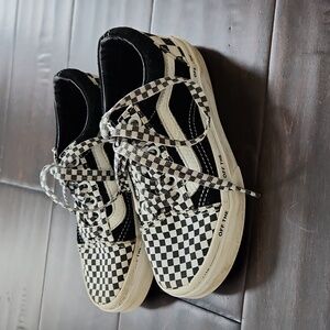 Vans black and white sneakers Unisex